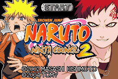 Naruto - Ninja Council 2 Title Screen